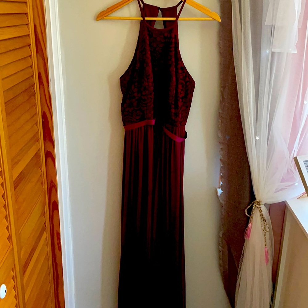 David’s bridal bridesmaid dress